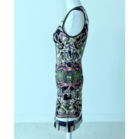 Clover Canyon Dress Swirling Scarf Print - Picture 5 of 10